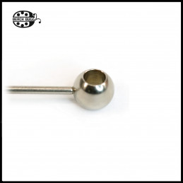 2x ball end beads with 3.5mm hole