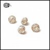 4 x Swarovski crystal for clips pendants