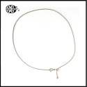 1.5mm fairy - adjustable stainless steel necklace