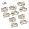Verstellbarer Edelstahl Ring M2.5