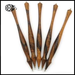 5 x unique Wooden pens with...